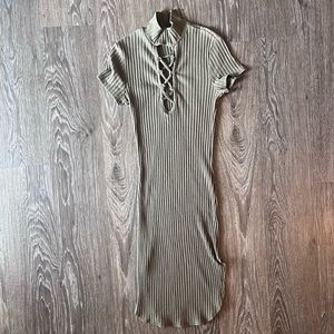 Madrag - Ribbed Fitted Dress